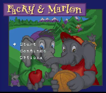 Packy & Marlon (USA) (En,Fr,Es) screen shot title